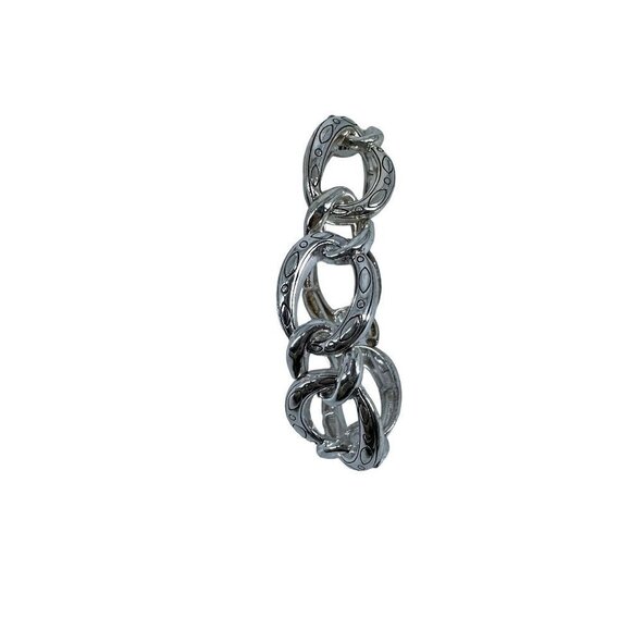 Napier Silver Tone Linked Bracelet - Picture 3 of 5